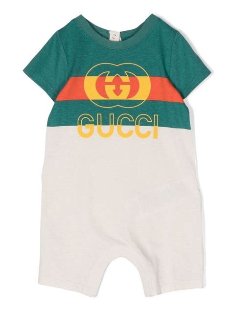 gucci kids rompers|farfetch gucci kids.